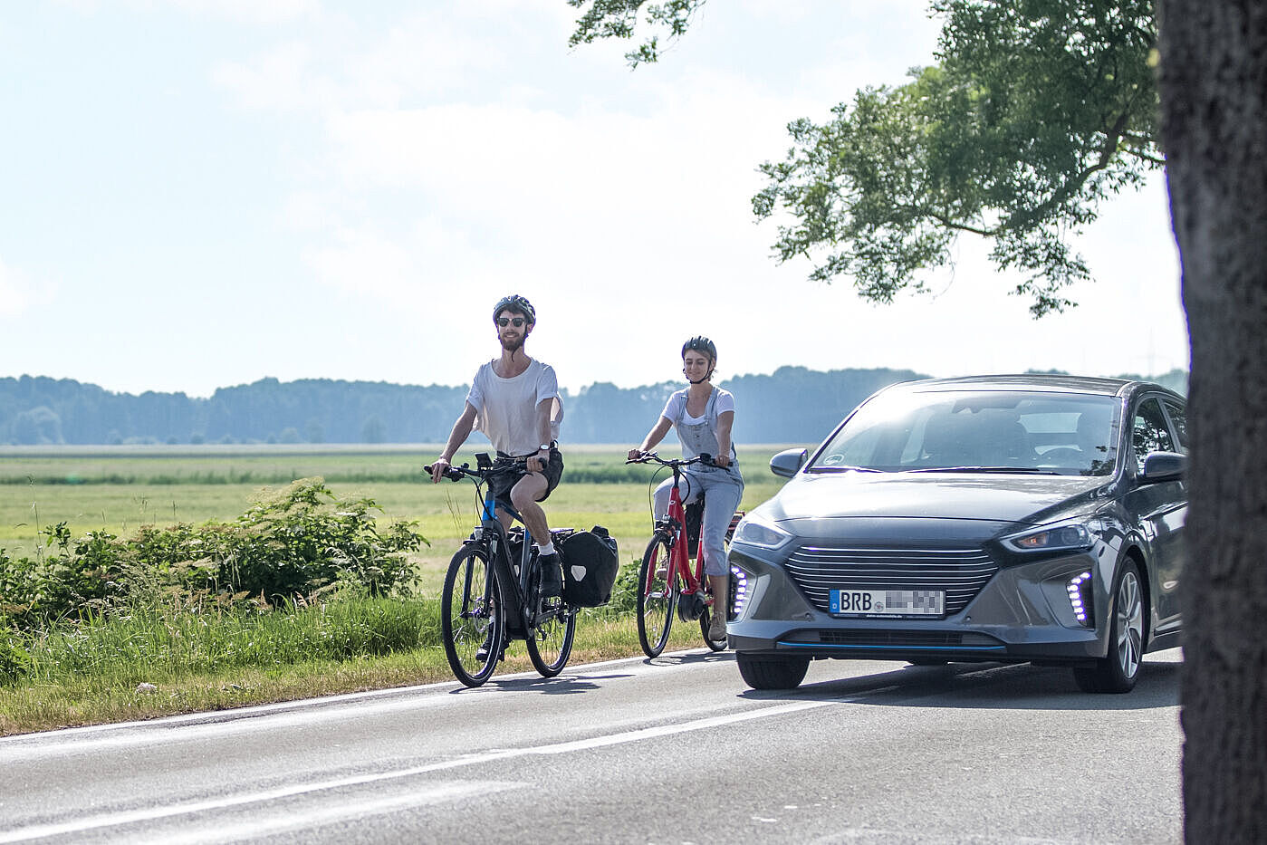 Radfahren im ländlichen Raum 